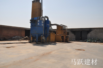 馬躍建材清明節(jié)假日期間開(kāi)展工廠(chǎng)地面硬化，工廠(chǎng)綠化工作